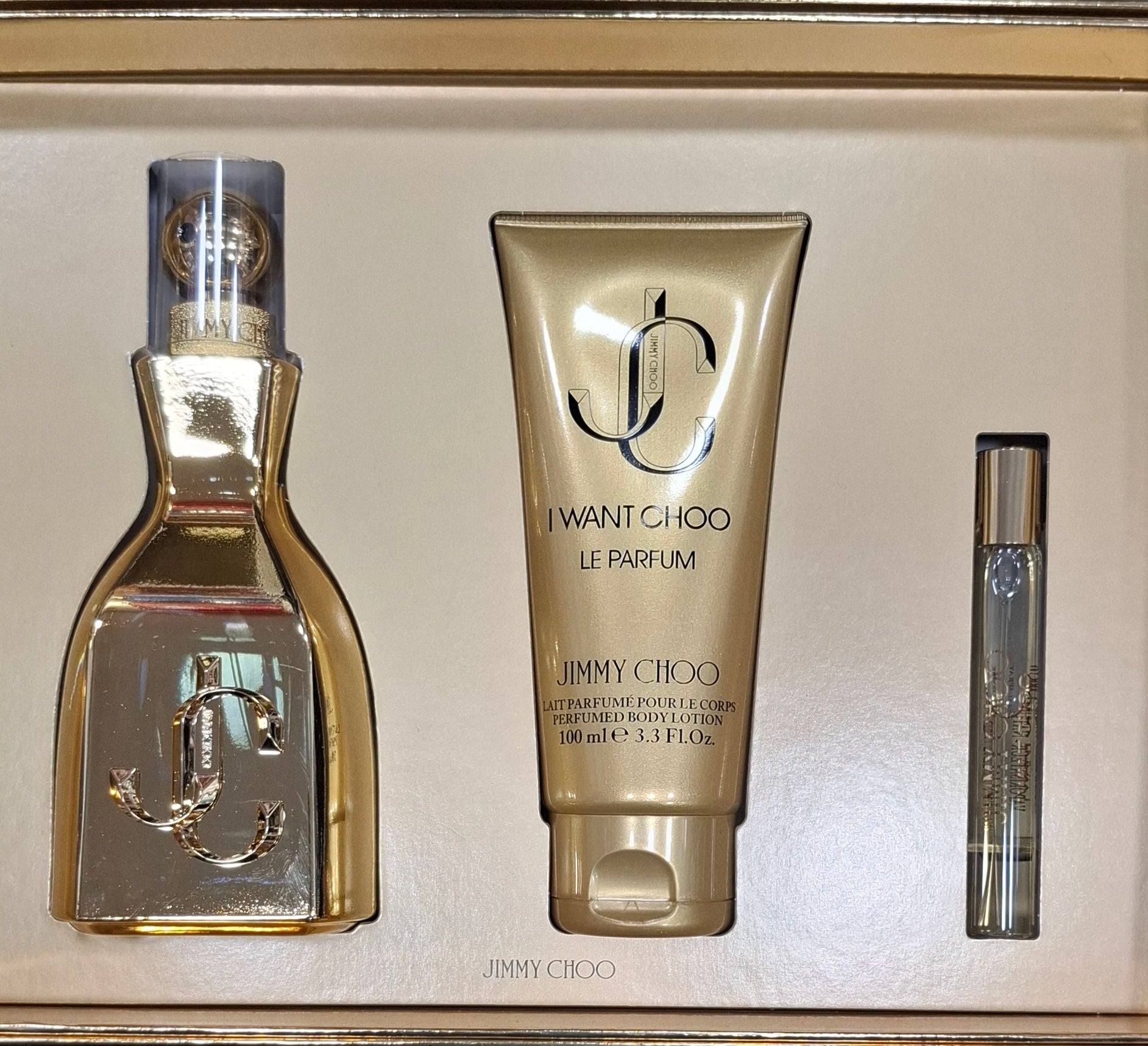 Coffret Jimmy Choo(2024)-I Want Choo-Le Parfum-100ml(3Piéces))
