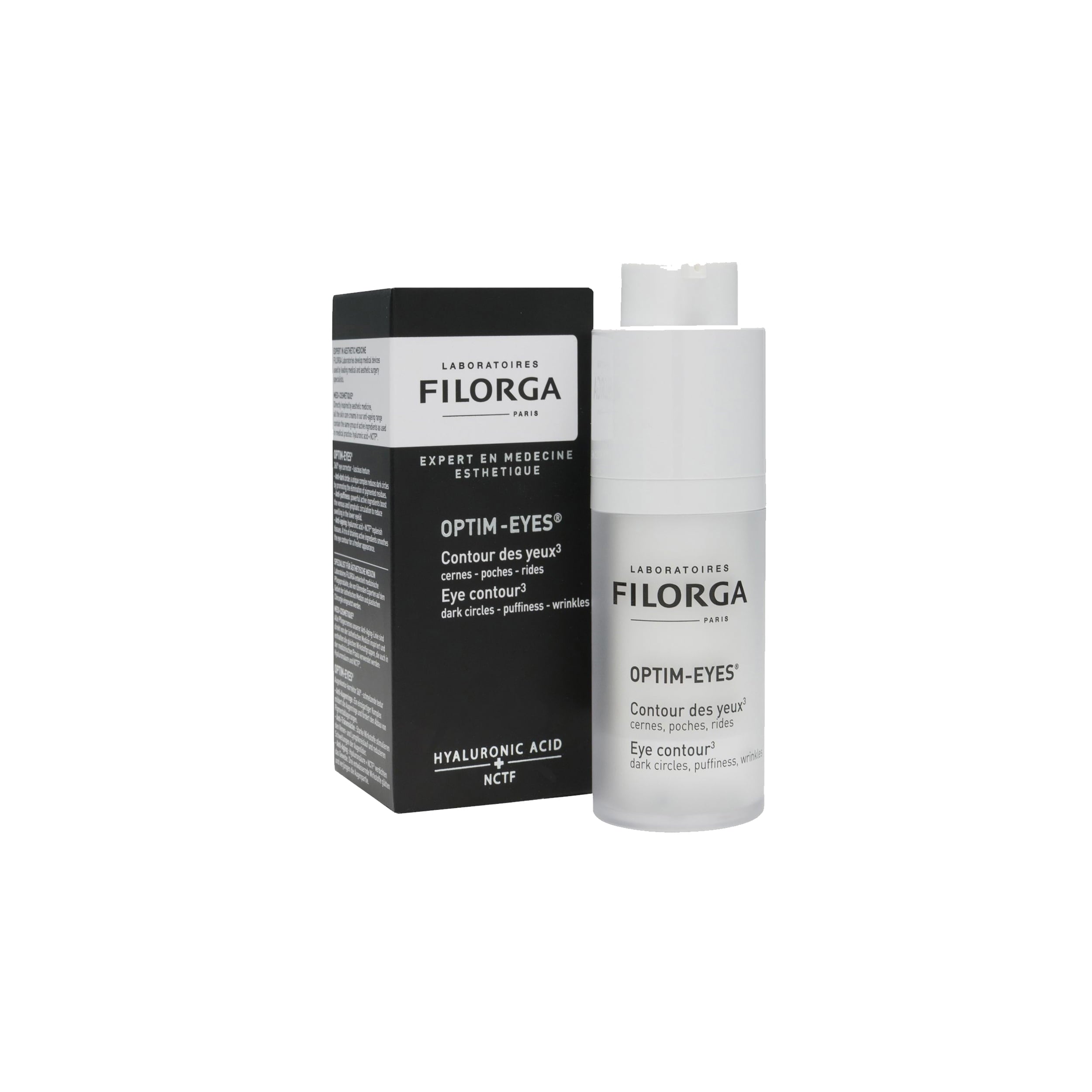 Filorga-Optim Eyes-Contour Des Yeux-Cernes-Poches-Ridules-15ml