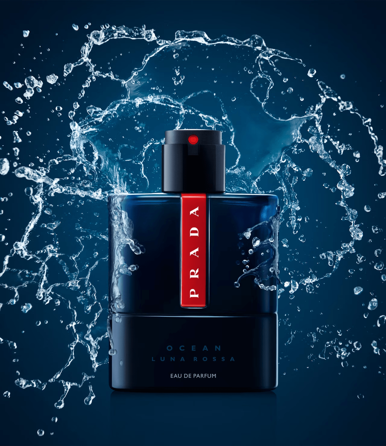 Coffret Prada-Luna Rossa Black-Eau de Parfum-100ml+10ml