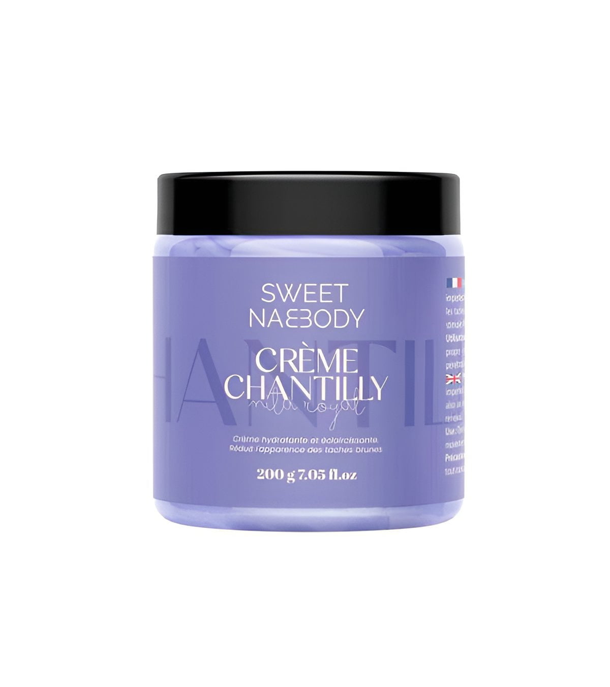 Sweet nab body Chantilly nila royale Corps et cheveux-200 gr