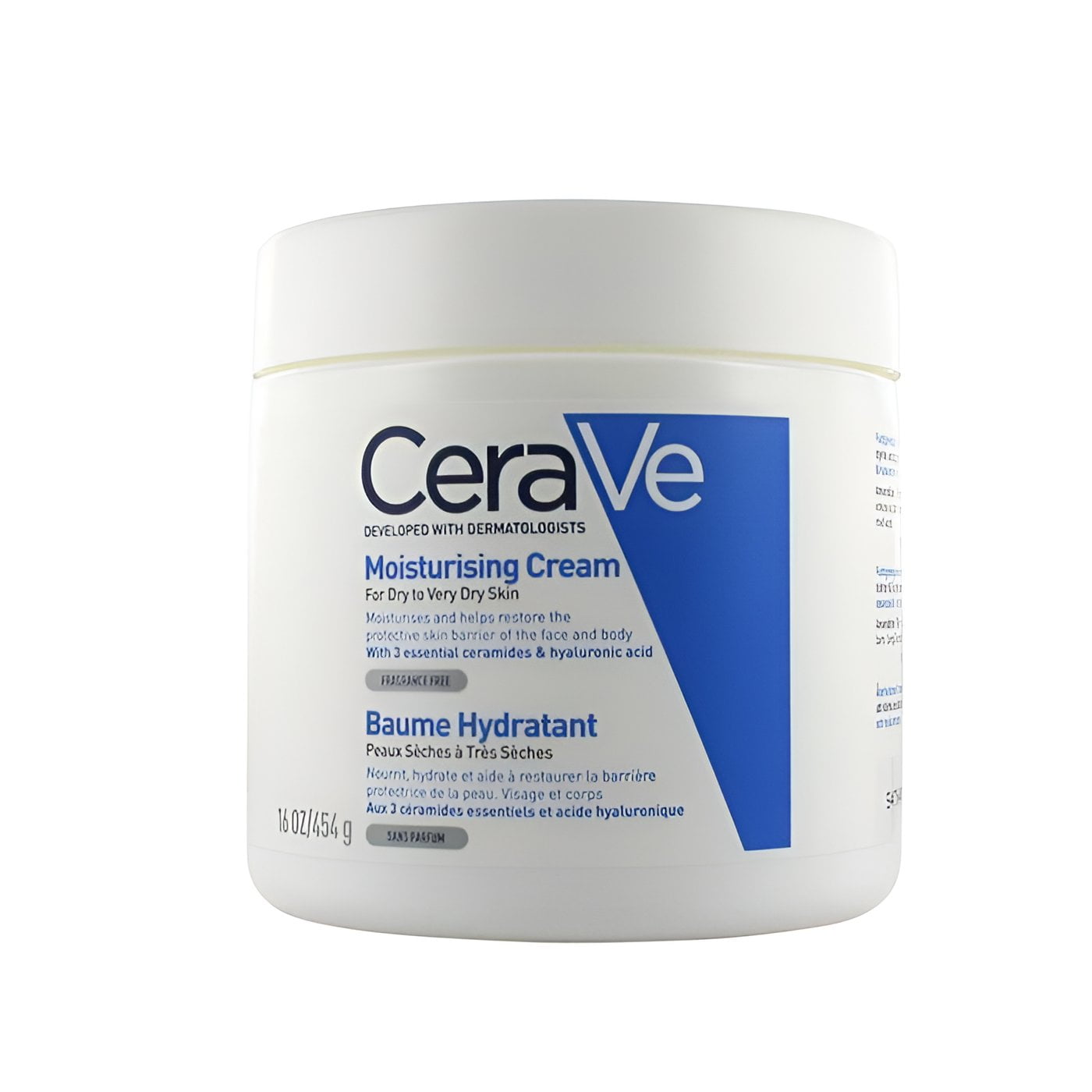 CeraVe-Baume Hydratant Peaux Sèches à très Sèches-454Gr
