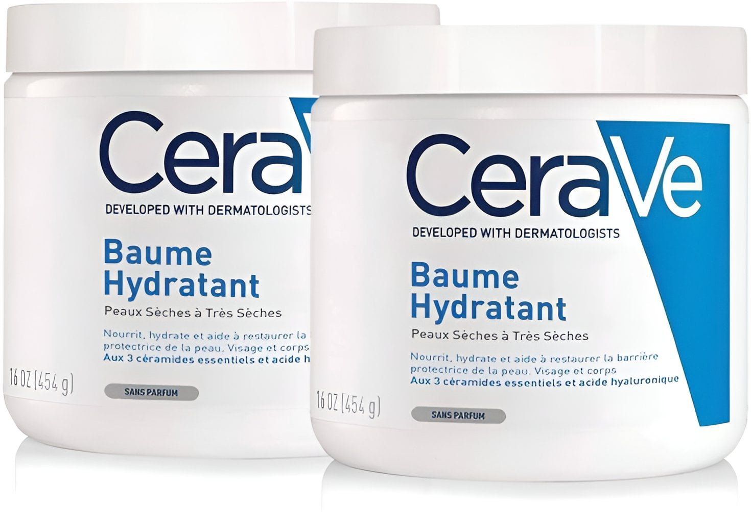 CeraVe-Baume Hydratant Peaux Sèches à très Sèches-454Gr
