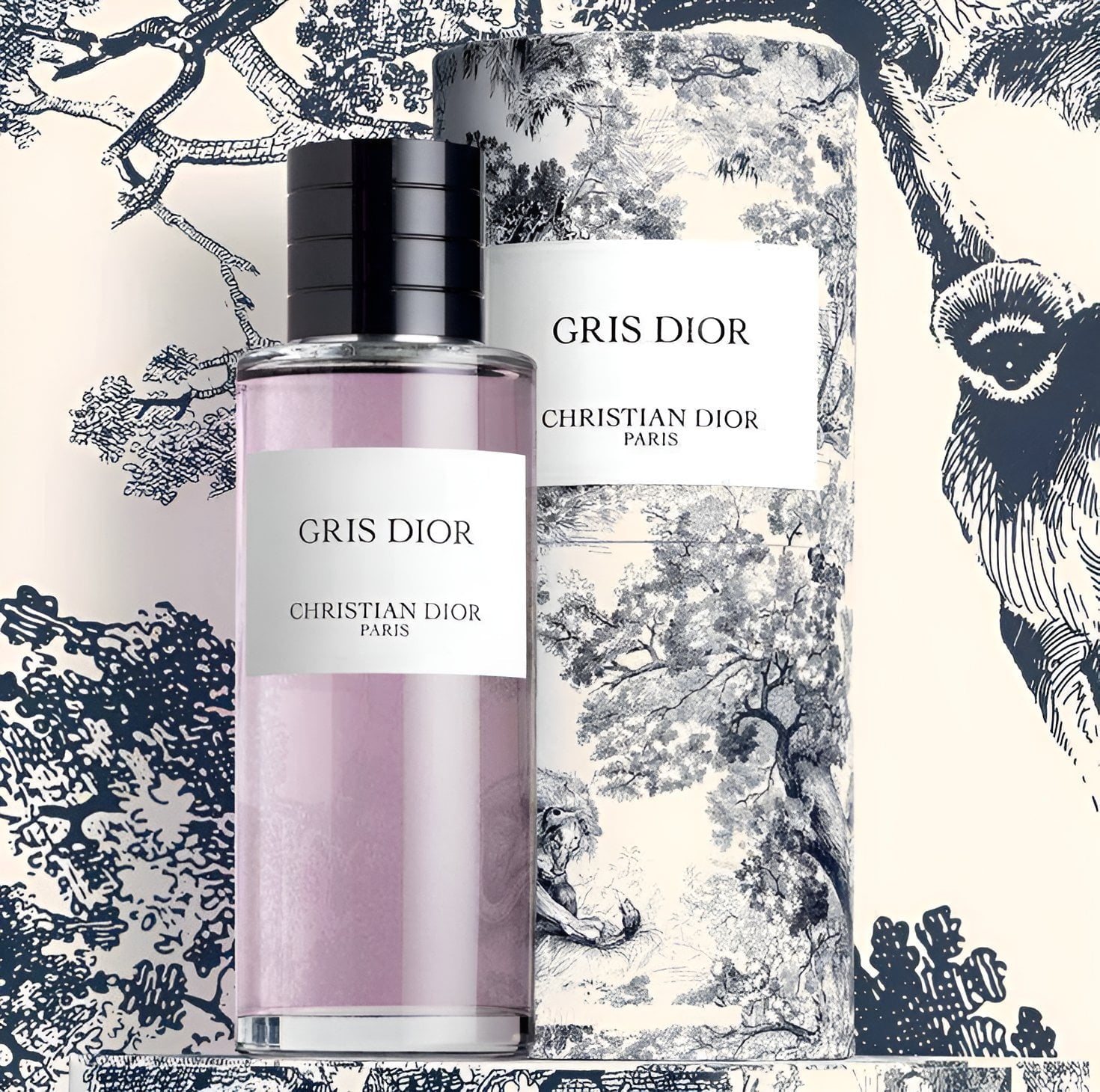 GRIS DIOR-Eau de parfum mixte-notes chyprées-100ml