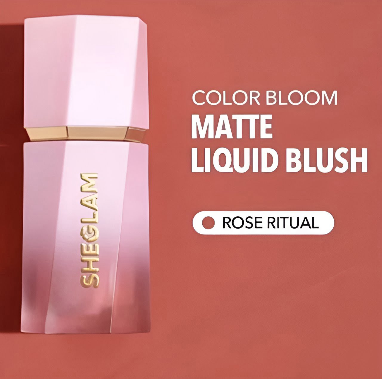 SHEGLAM-Fard à joues liquide-Couleur Bloom Rose Ritual-5,2ml