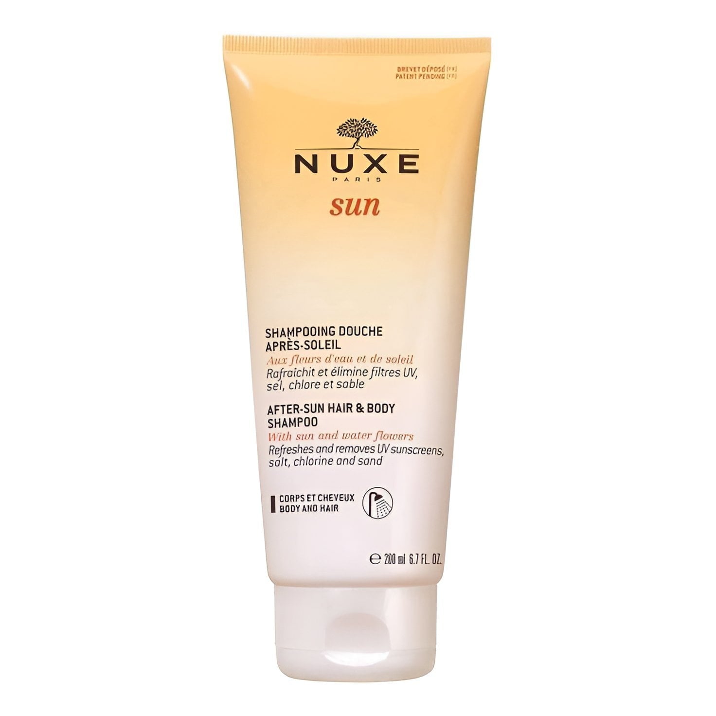 NUXE Sun-Shampooing Douche Après-Soleil-200 ml