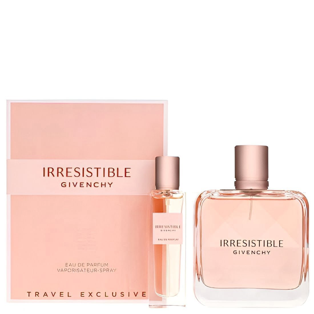 Coffret GIVENCHY-IRRESISTIBLE-Eau de Parfum80ml+lait de corps 75ml+Travel 12,5ml