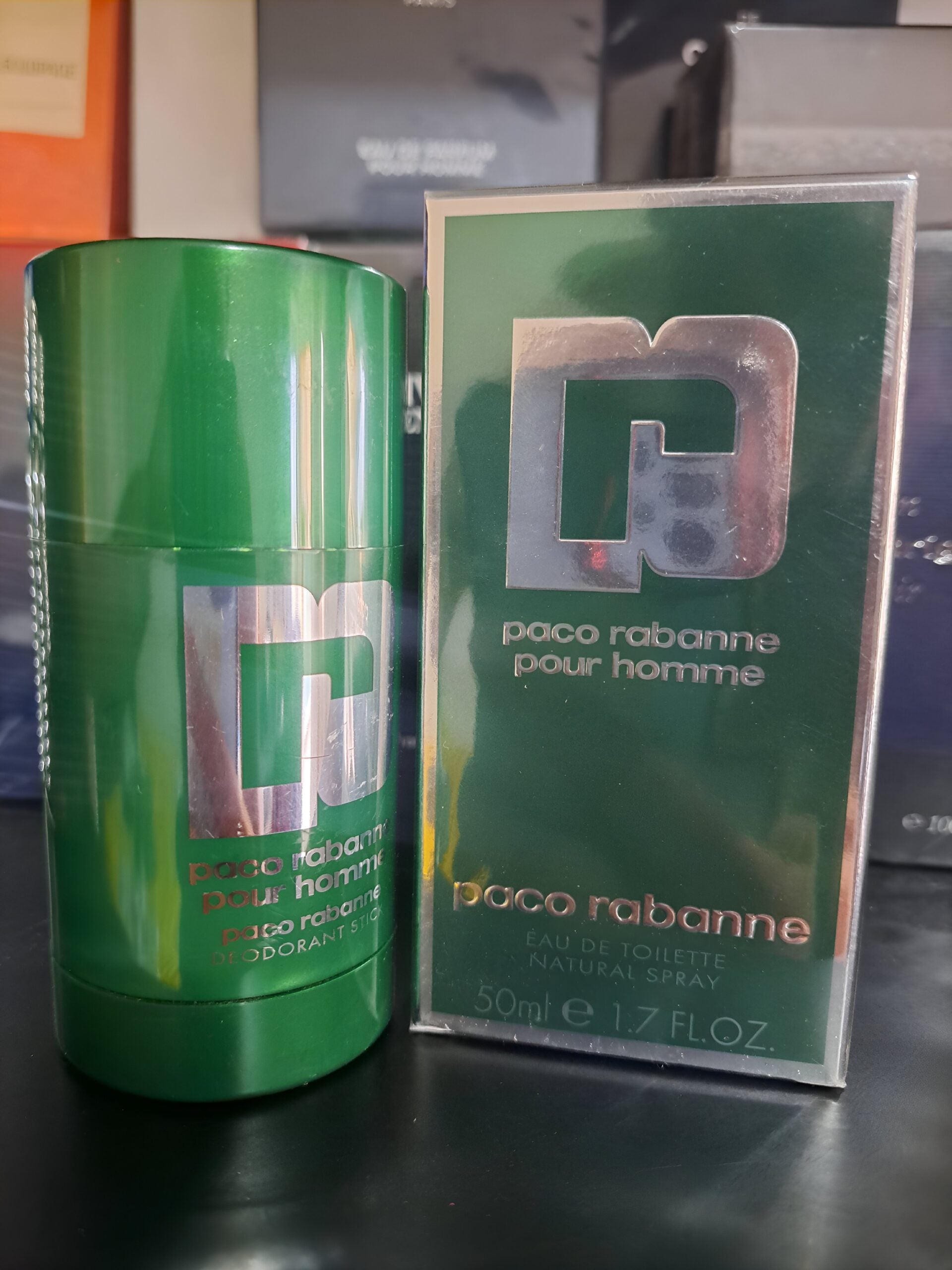 Pack Paco Rabanne-Eau de Toilette 50ml + Stick Paco Rabanne 75gr