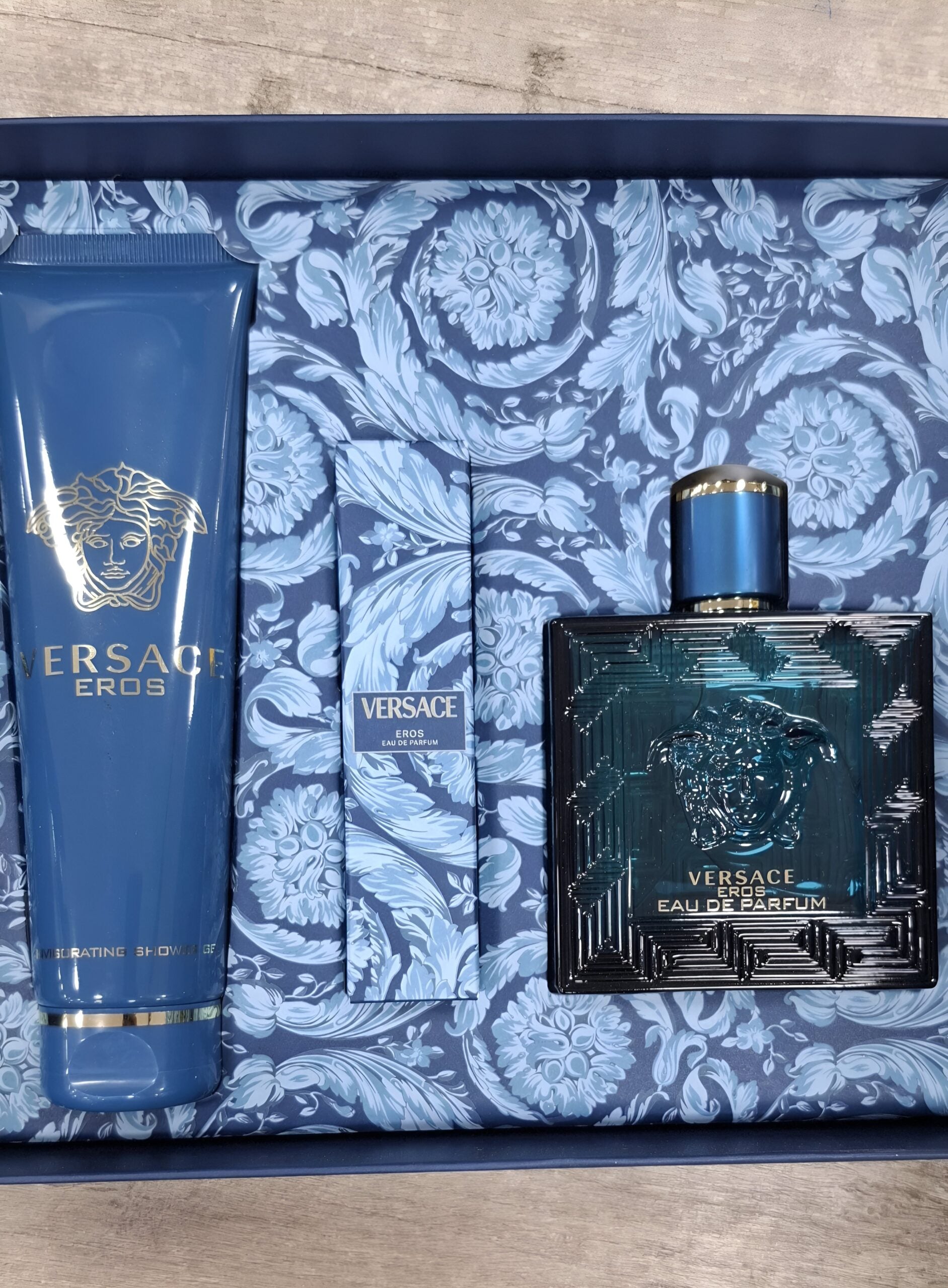 Coffret Versace-Eros-Eau de Parfum-100Ml